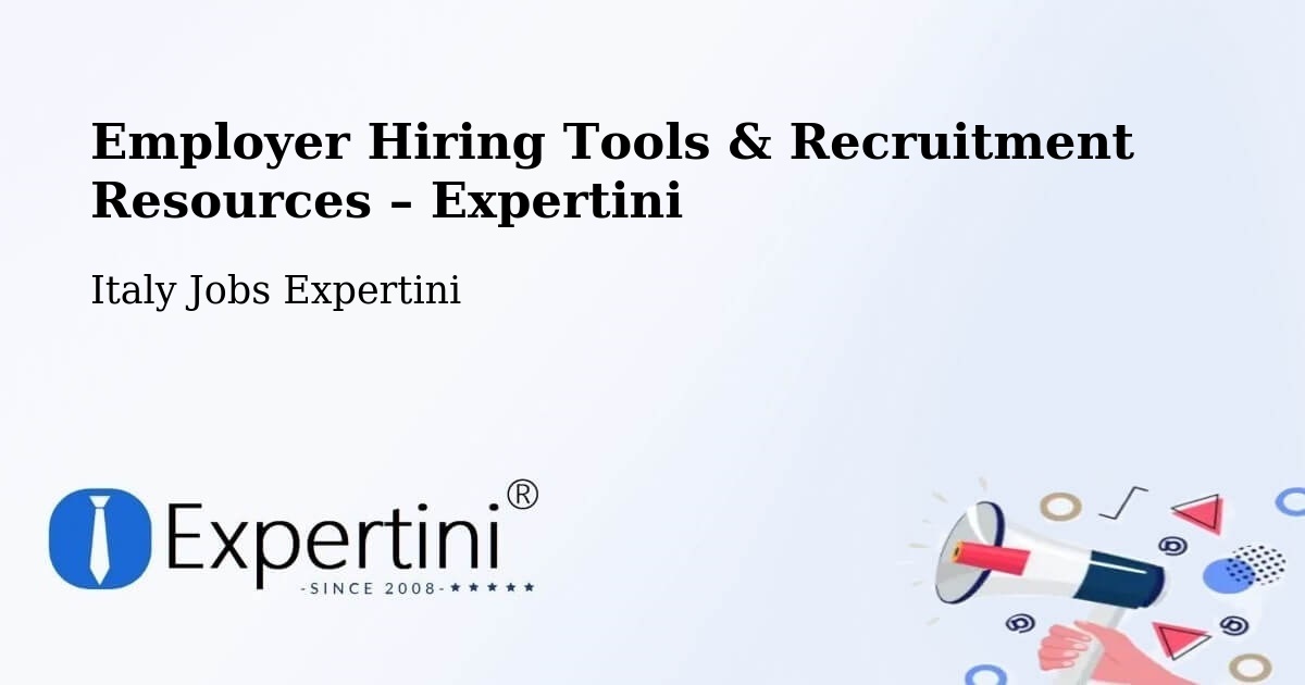 Employer Hiring Tools & Recruitment Resources – Belluno - Belluno, Italy Jobs Expertini
